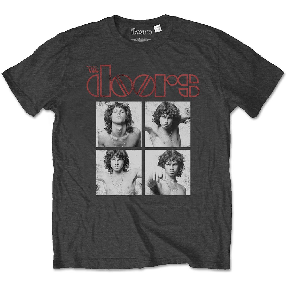 The Doors - Boxes Heren Tshirt - Zwart